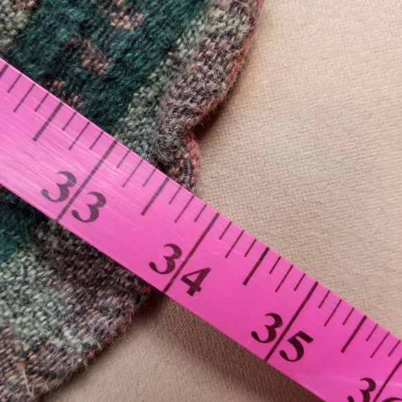 VTG 90's 00's Heavyweight Multicolored Stripes Ind - Picture 8 of 9